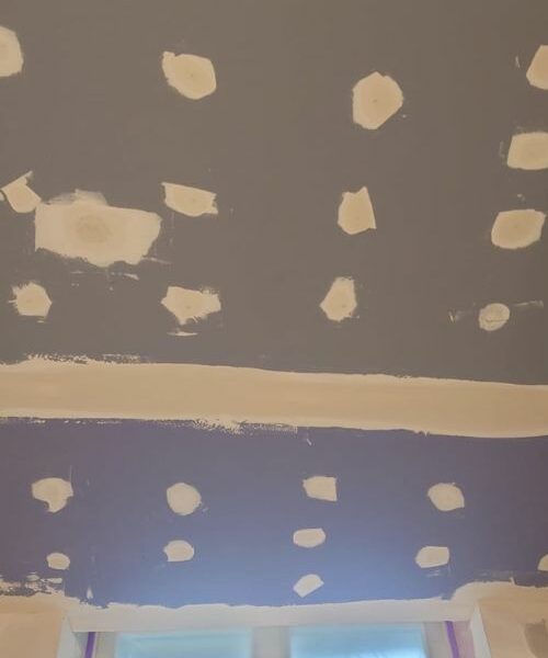 rebouchage de plafond en plaques de plâtre à Paris